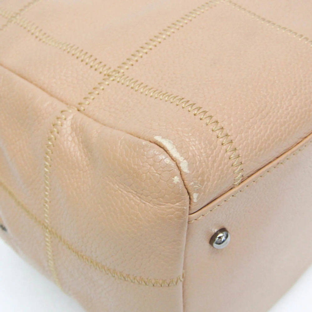CHANEL Cream Boston Bag - Picture 4 of 16